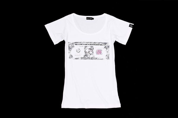 NO.007 BILL DESIGN T-SHIRT LADIES