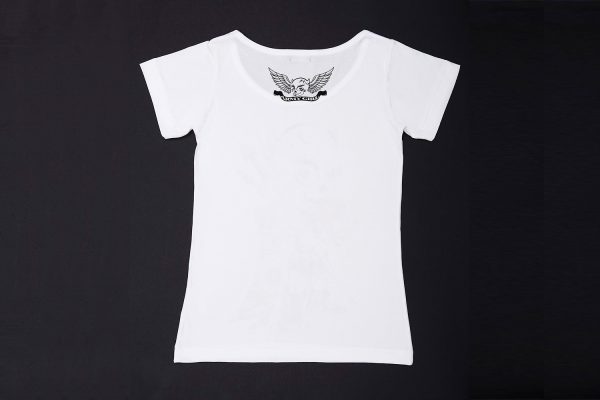 NO.009 SKULL DESIGN T-SHIRT LADIES