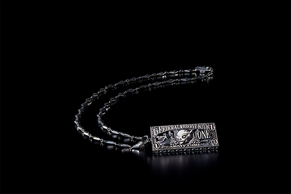 BILL DESIGN SILVER & DIAMOND PENDANT